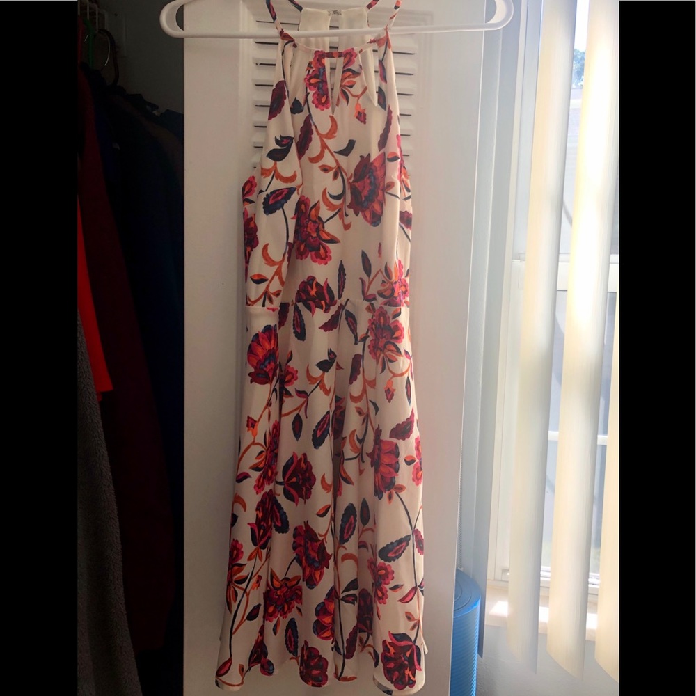 Floral mini dress